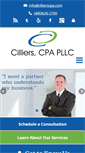 Mobile Screenshot of cillierscpa.com